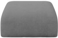 ALTDECOR Pouf Wohnzimmer Sitzhocker MIRA-PUF 91x89x40 Grau | Sitzsack Cord...
