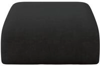 ALTDECOR Pouf Wohnzimmer Sitzhocker MIRA-PUF 91x89x40 Schwarz | Sitzsack Cord