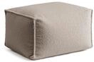 mokebo Pouf Boucl&eacute; 'Block' Hocker Sitzpouf braun Sitzkissen Made in Germany |...