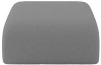 ALTDECOR Pouf Wohnzimmer Sitzhocker MIRA-PUF 91x89x40 Grau | Sitzsack Cord...