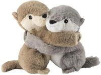 Warmies&reg; W&auml;rmekissen/Stofftier "Kuschelfreunde Otter 2er Set" Hirse
