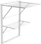 Arredamenti Italia Wandmontierter Kleiderst&auml;nder, Holz, wei&szlig;, APERTO:P63 x L69 x