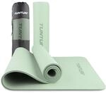 Tunturi Dicke Yogamatte 8mm - Rutschfest Gymnastikmatte - Mit Tragegurt - F&uuml;r...