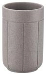 blomus Zahnputzbecher -KUA- 350 ml | Zahnb&uuml;rstenhalter aus Polyresin, robust &