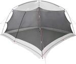 vidaXL Moskitonetz-Zelt mit Dach Grau 380 x 380 x 225 cm | Entwickelt, um Wasser