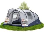 Skandika Tunnelzelt Isken 3-5 | Campingzelt f&uuml;r 3-5 Personen, Fenster mit
