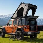 VEVOR Autodachzelt Hartschalen f&uuml;r 2-3 Personen, Campingzelt aus Aluminium mit