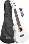 Concert Ukulele Linden White (incl. Bag, 3 Picks)