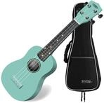 Classic Cantabile US-100 TQ Sopran-Ukulele T&uuml;rkis Set inkl. Tasche | Sopran...