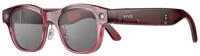 HTC VIVE Eagle - KI Brille - Unisex - Beere - Square | Get&ouml;nte Sonnenschutzgl&auml;ser,