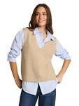 Tom Tailor Damen 1052039 Strickweste mit Rippstrick