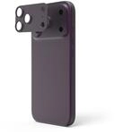 Hama Kameraschutz Cam Protect Pro f&uuml;r Apple iPhone 18 Pro, Dunkelrot