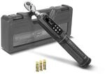 STAHLWERK Digitaler Drehmomentschl&uuml;ssel 0,5-30 Nm 1/4", 265 mm Ratsche | 72...