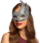 Boland - Maske Diva | Glitzernde Augenmaske mit Strass f&uuml;r Karneval und Mottoparty