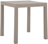 CLP Gartentisch quadratisch wetterfest 73x73 cm Kato, Outdoortisch Polypropylen