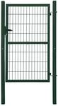 V2Aox Gartentor Tor f&uuml;r Gartenzaun Zaun 160 cm hoch Gartent&uuml;r aus Metall f&uuml;r