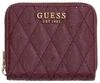 GUESS Geldb&ouml;rse Tamara SLG Zip Around Wallet Merlot weinrot