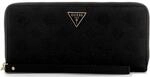 GUESS Geldb&ouml;rse Blake SLG Zip Around Wallet Black Logo schwarz