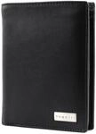 bugatti City Line RFID Coin Wallet Combi Style 13CC Metal Logo Black