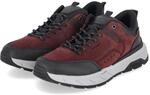Rieker 06103-35 Herren Sneaker Low Leder & Textil in red - Gr. 40