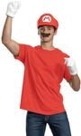 Disguise Super Mario Bros. Mario Zubeh&ouml;r-Set f&uuml;r Erwachsene, offiziell lizenziert
