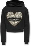 ONLY Kids Kogcooper Life Heart Ls Hoodie SWT Noos
