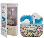 VQ Cath Kidston Skylark TWS Kopfh&ouml;rer Kabellos Bluetooth 5.4 mit Stilvollem,
