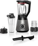 Bosch VitaPower Serie 4 Standmixer und Smoothie-Maker MMB4197S, Silber | ThermoSafe