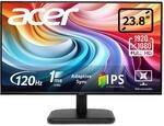 Acer EK241YG Monitor 24 Zoll (60,5 cm) Full HD, IPS, 120Hz, Home Office | 24 Zoll (60