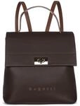 bugatti Louisa Rucksack Damen aus Kunstleder, Backpack, braun