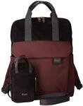Zwei LOU LUR160 Tages-Rucksack + Handytasche, Laptopfach & gute Ausstattung 
