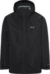 Jack Wolfskin Herren Pinetrail 3in1 Jacke, black, L
