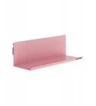 Jan Nowak Wandregal B&uuml;cherleiste Bilderleiste aus Metall Joanne 40 cm Rosa