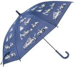 Idena Kinder Regenschirm Magic, mit Farbwechseleffekt | Stockschirm mit manueller