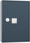 Profirst Schl&uuml;sselschrank Porter 200 Elektronikschloss Not&ouml;ffnung Stahl Grau...