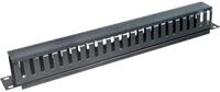 AVIZIO Alantec PK008 - Bo&icirc;tier de c&acirc;bles - Mur - Noir - Metal - Plastique - 1U
