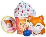 Simba Kawaii Pups Sammelfigur &ndash; 1 H&uuml;ndchen (4,5 cm) mit Mini-Lebensmittel &