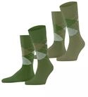 Burlington Herren Everyday Argyle Socken Baumwolle atmungsaktiv