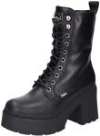 Buffalo Mila Lace Up Vegan Nappa Black schwarz