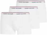 Tommy Hilfiger Herren 3er Pack Boxershorts Trunks Unterwäsche, Weiß (White), XL