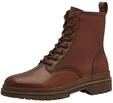 Tamaris Damen Boots Leder | 1-25230-41 &ndash; Schn&uuml;rung & Rei&szlig;verschluss,