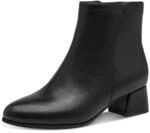 Jana Damen Stiefelette mit Blockabsatz