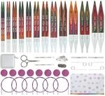 KnitPro Symfonie 2 Grande austauschbares Nadel-Set, 13 cm, 12 Gr&ouml;&szlig;en (3 mm bis 12