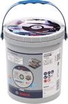 Bosch PRO and Metal Trennscheibe, 115 נ1 נ22,23 mm, gerade, 100 St. | f&uuml;r Stahl,