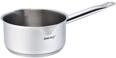 18cm ca 2 Liter Sauce Pfanne Kochtopf Edelstahl geeignet f&uuml;r beides Hand