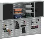 vidaXL Werkzeugschrank-Set 4 STK. Schwarz Pulverbeschichteter Stahl | Urban