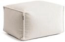 mokebo Pouf Boucl&eacute; 'Block' Hocker Sitzpouf beige Sitzkissen Made in Germany |...