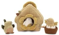 Jollein Aktivit&auml;ten Versteckspiel &ndash; Tiny Park &ndash; Weiches Vogelhaus Spielzeug mit