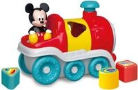 Clementoni Disney Baby Mickey Formensortier-Zug - Nachziehspielzeug mit Formen...