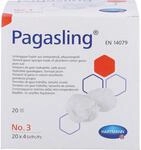 Pagasling Mulltupfer steril pflaumengro&szlig; Gr.3, 80 St. Tupfer